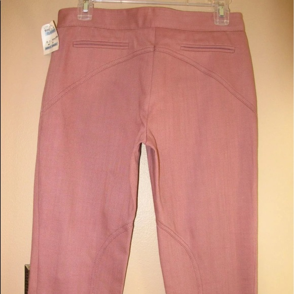 🆕 Stella McCartney Mauve Skinny Jeans ZIP Leg 38 - Picture 3 of 7